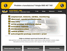 Tablet Screenshot of kontrakt.sk